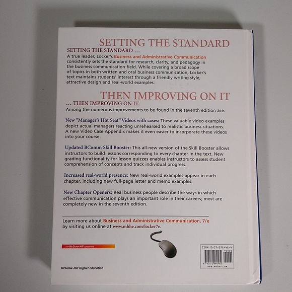 Business and Administrative Communication Textbook Locker 7th Ed - Picture 2 of 2